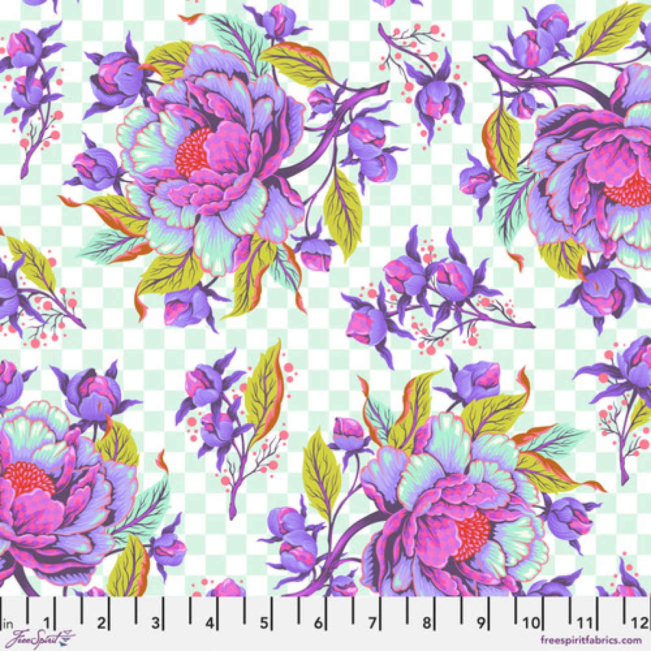 Tula Pink - Untamed - Peony for Your Thoughts - Nova